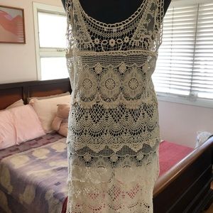 Blue Island Knit Dress